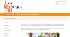 Desktop Screenshot of losnaranjos23.com